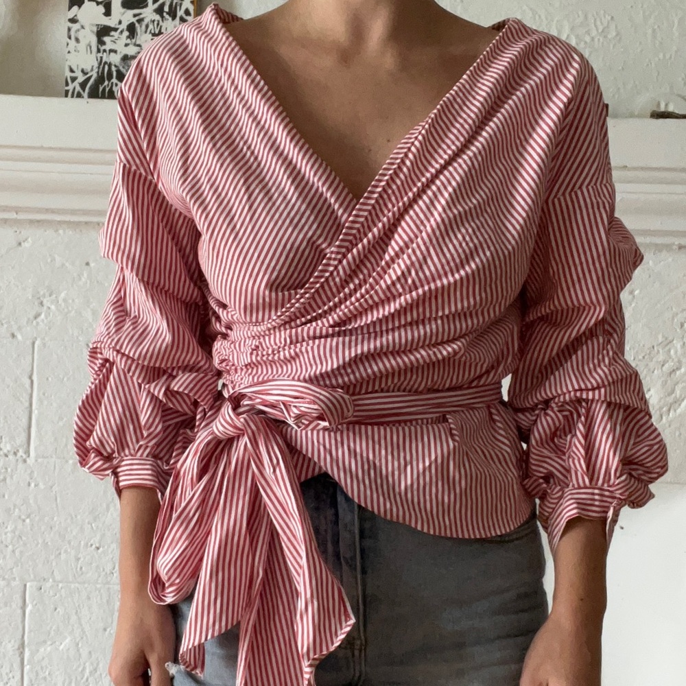 Asymmetrical shirt